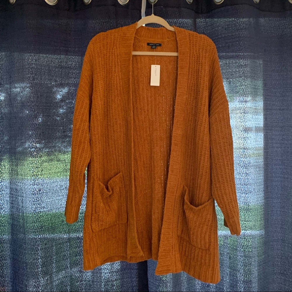 Burnt Orange Caridgan